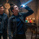 Mark Wahlberg and Tom Holland in this still from the upcoming Uncharted movie.